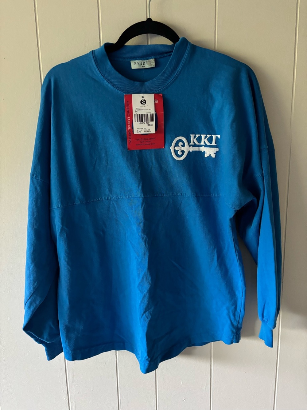 NWT Kappa Kappa Gamma Spirit Jersey Shirt